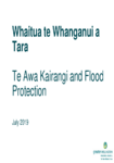 Whaitua Te Whanganui-a-Tara Committee Flood Protection History Presentation/Monday 22 July 2019 preview