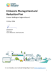 Emissions Management and Reduction Plan preview
