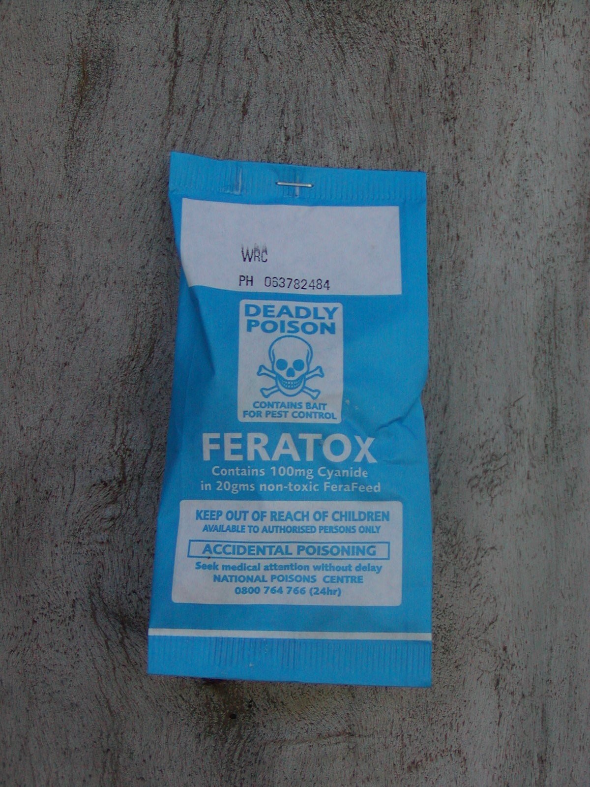 Feratox bait bag
