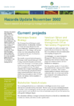Hazards Update November 2002 preview
