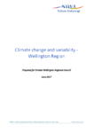 Climate change and variability - Wellington Region 2017 preview