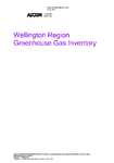 Wellington regional greenhouse gas inventory  report 2001-2019 preview