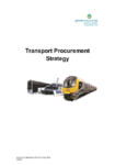 Transport Procurement Strategy preview