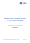 Historic climate extremes analysis for the Wellington Region preview