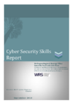 Cyber Security Skills Report - Samantha Seath & Colin Drew, 2016 preview