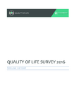Quality of Life Survey 2016 - Colmar Brunton preview