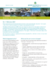 Regional Policy Statement review newsletter No 1: February 2007 preview