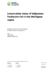 Conservation status of indigenous freshwater fish in the Wellington region preview