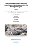Inanga Spawning Habitat Quality, Remediation and Management in the Wellington Region Report  preview