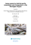 Inanga Spawning Habitat Quality, Remediation and Management in the Wellington Region Report preview