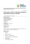 Public minutes of the Hutt Valley Flood Management Subcommittee meeting on 5 April 2022 preview