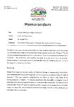 Memorandum preview