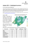 Climate and Water Resources Summary for the Wellington Region - Autumn 2014 preview