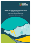 Climate and Water Resources Summary for the Wellington Region - Cold Season 2021 Summary preview