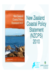 New Zealand Coastal Policy Statement (NZCPS) - 9 April 2015 preview