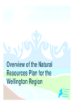 Proposed Natural Resources Plan to Te Awarua-o-Porirua - 2 July 2015 preview