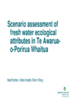 Presentation on scenario assessment of ecological attributes Te Awarua-o-Porirua 10 May 2018 preview