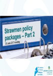Strawmen policy packages Part 2 29 June 2017 preview