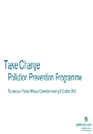 Take Charge Pollution Prevention Programme - Paula Hammond - 6 October 2016 preview