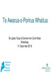 Te Upoko Taiao & Environment Committee 11 December 2018 preview