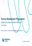 Wellington Water Porirua Pilot Programme Update 28 October 2018 preview