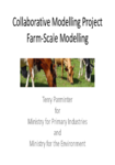 Collaborative Modelling Project Farm-Scale Modelling by Terry Parminter for MPI and MfE  preview
