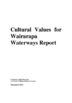 Cultural Values for Wairarapa Waterways Report by Caleb Royal preview