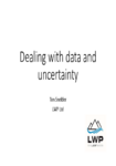 Dealing with data and uncertainty - LWP Ltd, by Ton Snelder preview