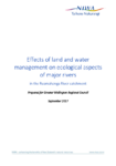 Effects of Land and Water Management on Ecological Aspects of Major Rivers preview