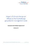 Impact of Climate Change on Inflows to the Ruamāhanga Groundwater Management Zone preview
