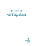 Land use in the Ruamāhanga Whaitua by Andrew Stewart preview