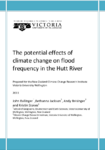 The potential effects of climate change on flood frequency in the Hutt River preview
