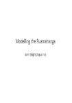 Modellling the Ruamāhanga - Aqualinc, by John Bright preview