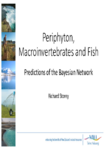 Periphyton,  Macroinvertebrates and Fish Predictions of the Bayesian Network Presentation preview