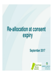 Re-allocation at consent expiry  preview