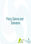 Policy options and scenarios  preview