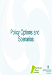 Policy options and scenarios preview