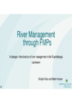 River management through FMPs by Mark Hooker  preview