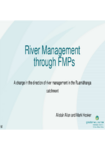 River management through FMPs by Mark Hooker preview