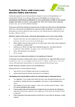 Small stream allocation fieldtrip and workshop one page summary preview