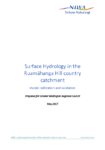 Surface Hydrology in the Ruamāhanga Hill Country Catchment  preview