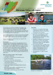 Wairarapa Valley sub-region State of the Environment summary preview