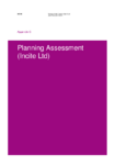 Wellington Public Transport Spine Study: Appendix C - Planning Assessment preview