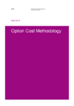 Wellington Public Transport Spine Study: Appendix E - Option Cost Methodology preview