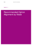 Wellington Public Transport Spine Study: Milestone 3: Long list option evaluation - Appendix D - Recommended  option alignment by mode  preview