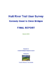 Hutt River Trail User Survey - Kennedy Good to Ewen Bridges - FINAL REPORT  preview