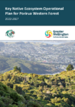Key Native Ecosystem Operational Plan for Porirua Western Forest 2022-2027 preview
