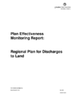 Regional Plan for Discharges to Land - Plan Effectiveness Monitoring Report preview