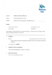 Confirmed Whitirea Park Board minutes of Friday 6 May 2022 preview