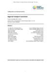 Regional Transport Committee 6 December 2022 order paper preview